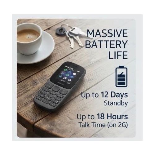 Experience Simplicity with the Nokia 105 4G Dual SIM Keypad Phone - image 3