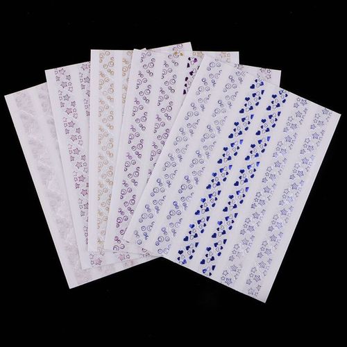 Generic 5pcs Self-adhesive Photo Corner Stickers Scrapbook Album Protector