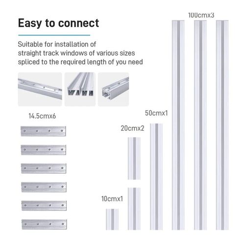 Generic Premium DIY Smart Motorized Curtain Track Kit (5 Meters) - image 7
