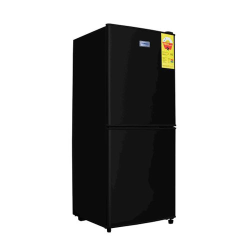 Nasco NASD2-10FL-B Double Door Fridge - 106 Litre Black - image 3