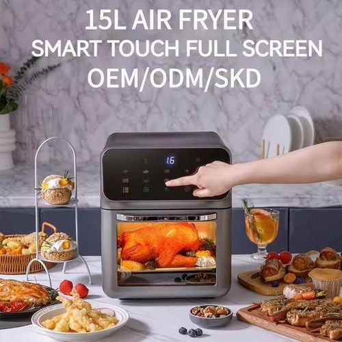 Generic Digital Multipurpose Air Fryer/Oven -15L, Grey/Black - image 2