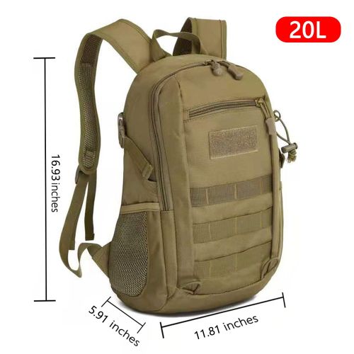 Shop Generic Outdoor Tactical Backpack Military Rucksacks Men 15L 20L  Waterproof Sport Travel Backpacks Camping Mochila Fishing Hunting Bags  Online