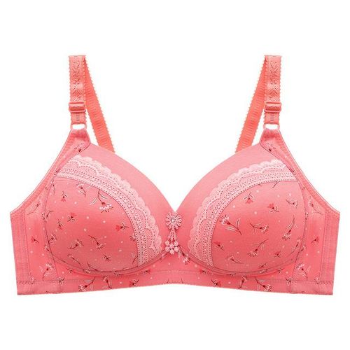 Shop Generic 46-52 B/c/d Lace Bra Plus Size Bra For Women Underwear  Bralette Sexy Female Large Size Push Up Brassiere Soft Thin Cup Lingerie  Online