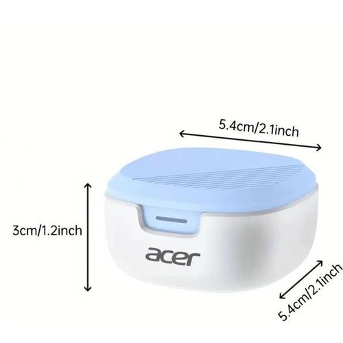 product_image_name-Acer-Wireless Earbuds Bluetooth Headphones, Hi-Fi Stereo Sound, Long Battery Life, Noise Cancelling with Charging Case for Sports & Working, Stereo Sound Headphones for iPhone/Android/iPad - White -6