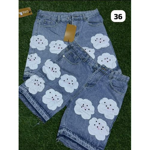 Fashion Men cloud denim jeans