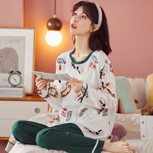 Shop Generic Plus Size 5XL Sleep Lounge Pajama Long Sleeve Top +