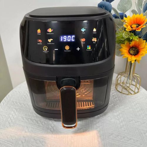 product_image_name-SILVER CREST- Black air fryer 8L-1