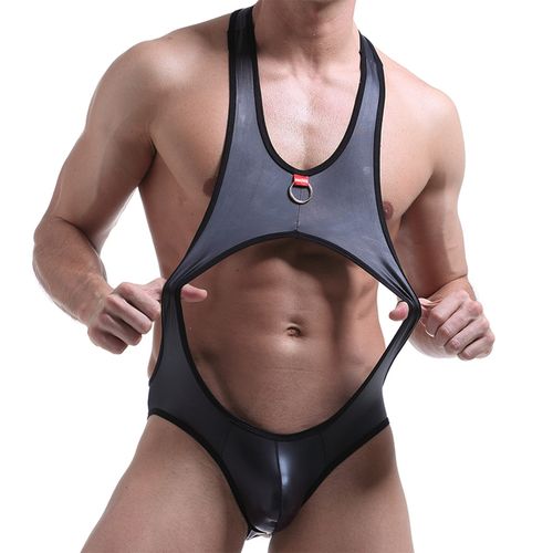 iEFiEL Perizoma Uomo Boxershorts Elastica Wrestling Singlet Boxer G