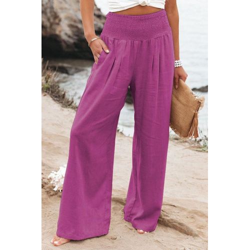 Womens Loose Casual Cotton Wide Leg Pants New Spring and