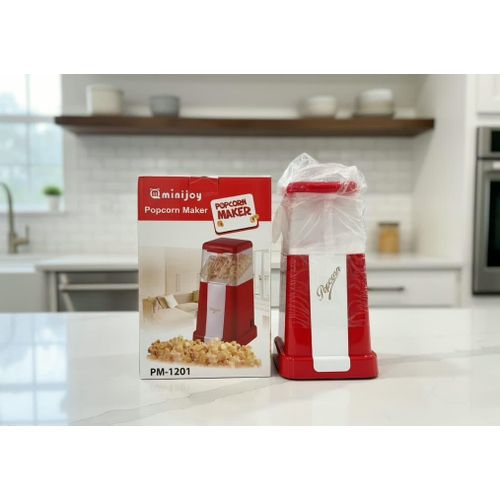 Minijoy Mini Joy Popcorn Maker – Hot Air Popcorn Machine – Electric Popcorn Maker