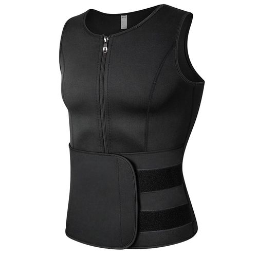 Shop Generic Sweating Polymer Vest Men Heat Trapping Pullover