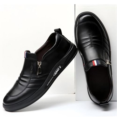 product_image_name-Fashion-Mens Leather Shoes Loafers Casual Shoes Slip-Ons Business Loafers Formal Shoes-2