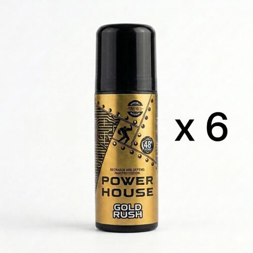 Power House Gold Rush Max Protection Roll-On Deodorant