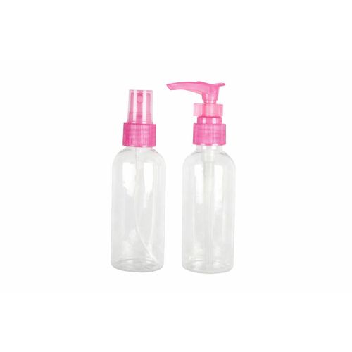 Generic 2pcs Empty Bottle Set - Pink
