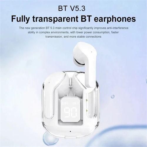 product_image_name-Generic-Wireless Crystal Clear Bluetooth 5.3 Earphones With LED Digital Display-7