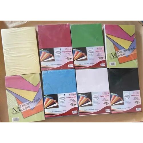 Generic A4 Eggshell Hard Cover Paper -Multi