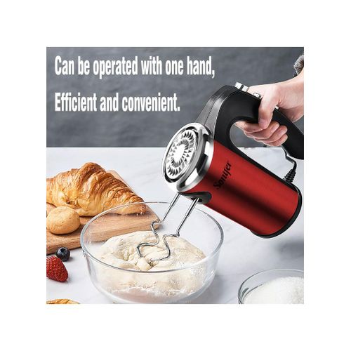 product_image_name-White Label-400W 5-Speed & Turbo Copper Motor Hand Mixer SF-7024-1