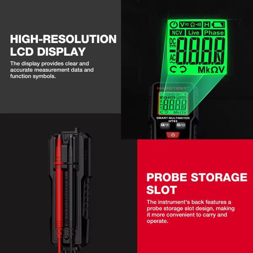 product_image_name-Generic-Digital multimeter voltage tester 2000 count 600 volts AC/DC voltmeter NCV phase sequence automatic distance measurement muti-ter-6