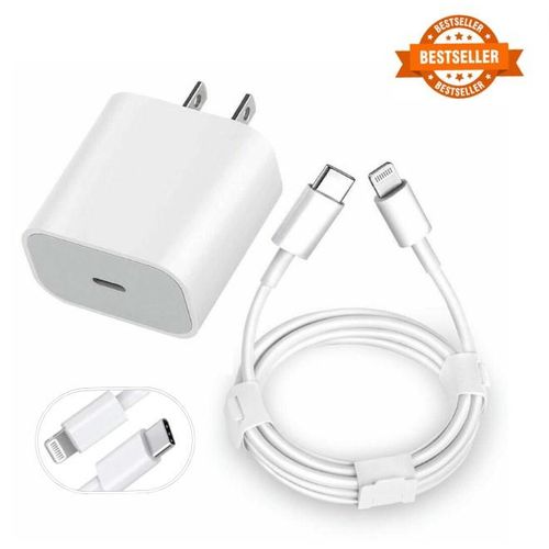 Shop Generic Two Pin Fast Charger Head 20W & Type C Cord For iPhones -  White Online | Jumia Ghana