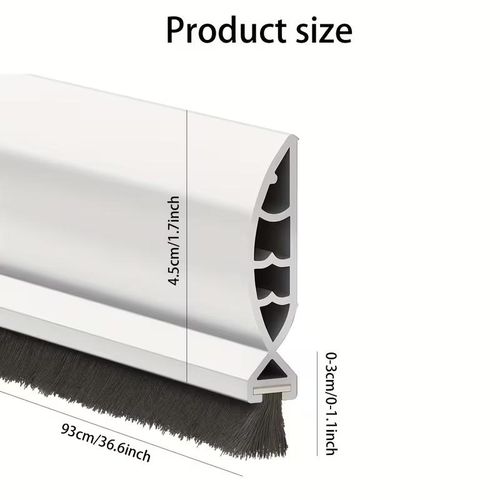 Generic Door gap and bottom sealing strip, windproof and soundproof strip, light-blocking door sticker - image 8