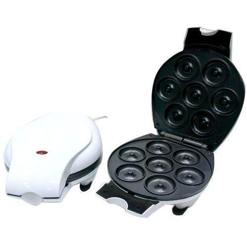 Generic Non-stick Cool Touch Body Doughnut Maker - White/Black