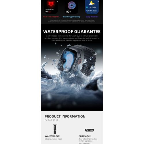 HiWatch Android/IOS Smart Watch 7+1 combo Bluetooth Wireless Calling - image 8