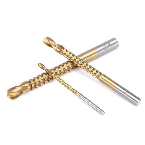 Generic 6-piece titanium alloy reamer/drill bit set, pagoda-shaped teeth - image 8