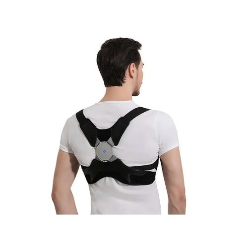 product_image_name-Generic-Adult Elastic Hunchback Body Posture Corrector Belt With Adjustable Back Brace - S/M-Black-6