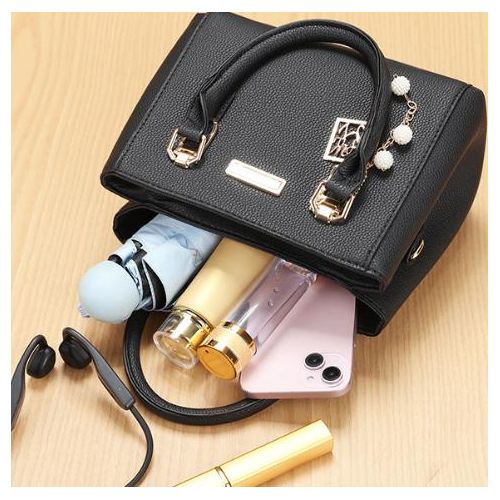 GALUIN Chic Pearl Charm Structured Tote, Multi-wear Design Fit Work and Casual Outings - image 5