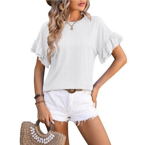 product_image_name-BLWOENS-Women's Summer T-shirt - White-1