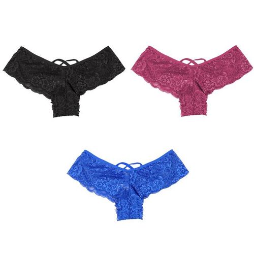 Women Sexy Lace Lingeres G-string Thong Panties Underwear Briefs