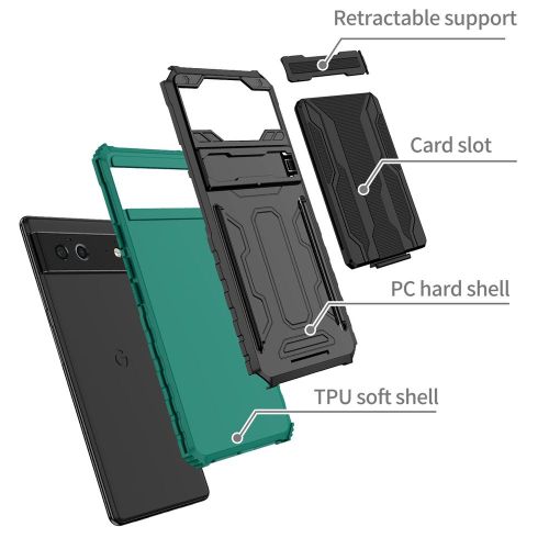 Google Pixel 6A Multi-Functional Case