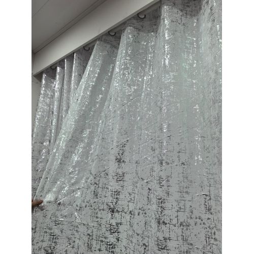 Generic 2pcs Silver Foile Voiles 200 x 270cm - image 2