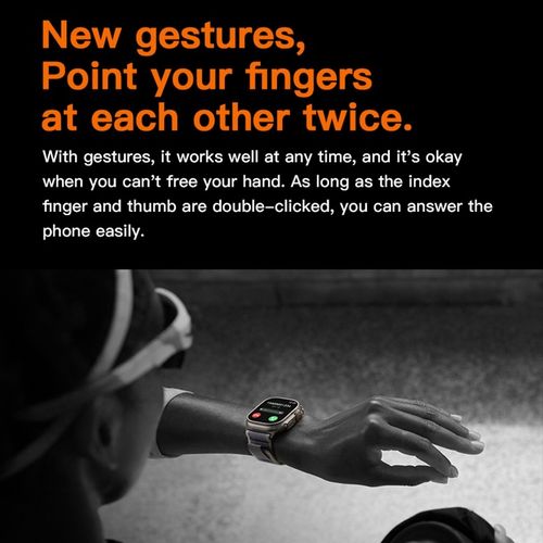 product_image_name-Generic-T900 Ultra2 Smart Watch 2.19-inch High Bluetooth Call Intelligent IP67 Waterproof-black-4