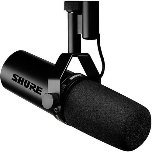 product_image_name-Shure-Professional Sm7db Dynamic XLR Microphone  - Black -1