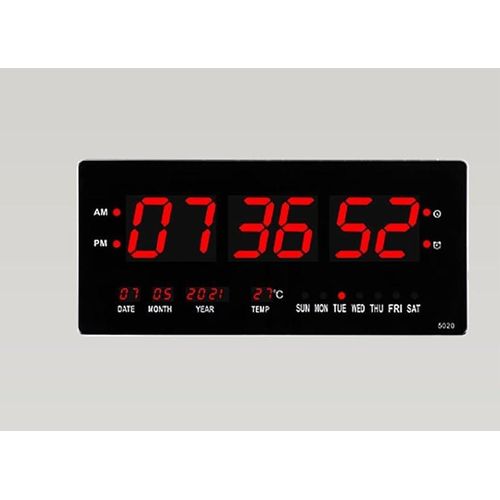 Generic Digital Wall Alarm Clock - image 2