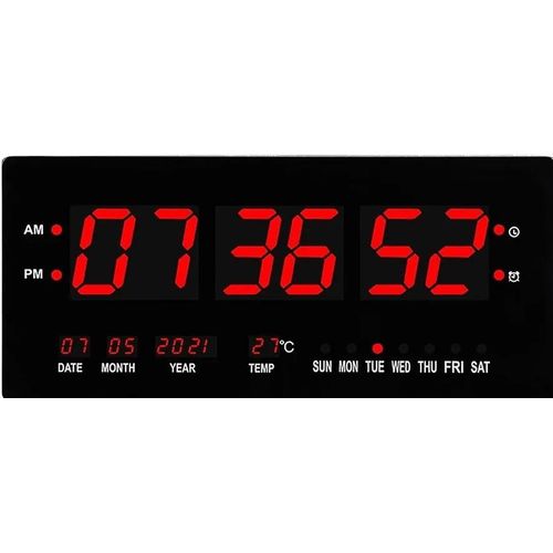 Generic Digital Wall Alarm Clock - image 4