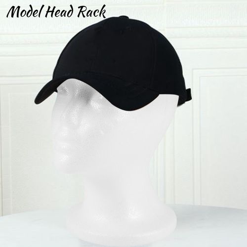 Female Foam Mannequin Head Model Hat Wig Display Stand Rack Foam Mannequin  Head