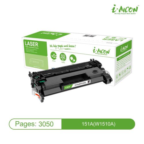 i-AICON 151A (W1510A) Compatible Laser Toner Cartridge – 3,050 Pages