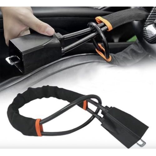Generic Universal Car Steering Wheel Lock Belt Buckle Lock Anti-Theft