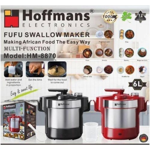 product_image_name-Hoffmans-Quality 6L - Automatic Multi- Function Swallow Maker /Fufu Pounding Machine-1