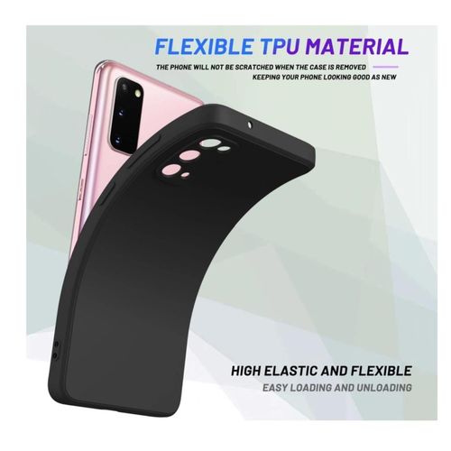 Generic Galaxy Note20 Ultra Silicone Case –Black - image 3