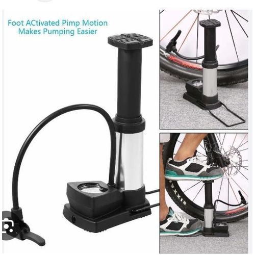 AD Portable Foot Pump - Multicolour - image 2