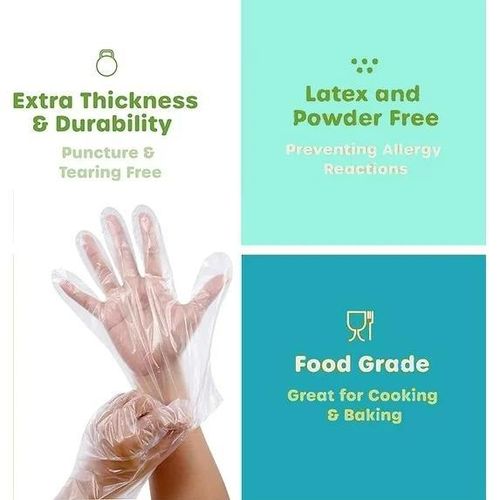product_image_name-Everpack-100pcs disposable hand gloves Food Grade-White-5