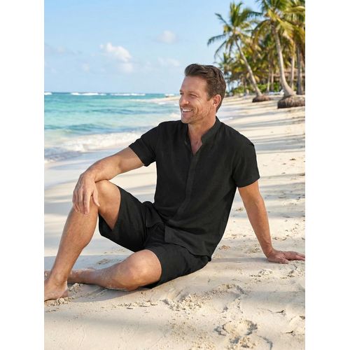 Fashion Men Cotton Shirt and Short - image 7