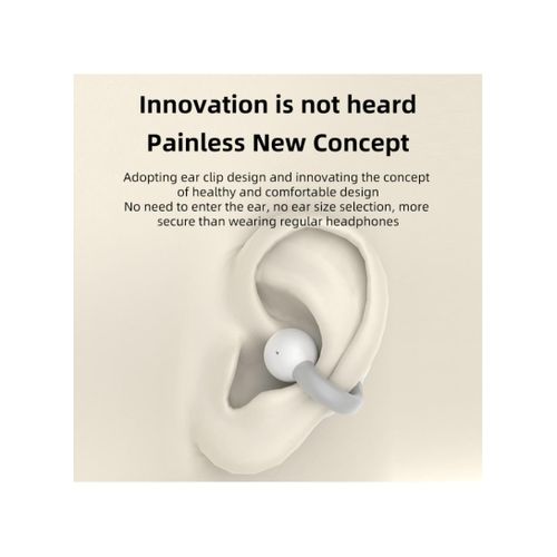 Generic TWS-S8 Wireless Bluetooth 5.3 Earphones Sweatproof - White+Blue - image 3