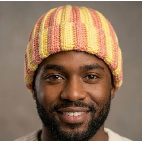 product_image_name-Generic-Knitted Woollen Beanie-Multicolor-2