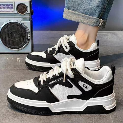 product_image_name-Fashion-New Hot Men's Casual Board Shoes Men's Sneakers - Black - Black - EU 44-1