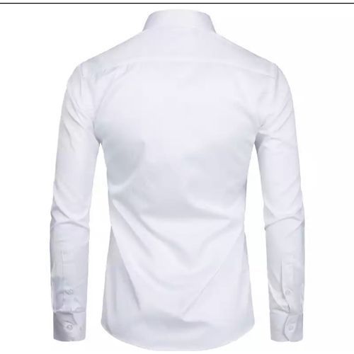 Shop White Label Long Sleeve Shirt - White Online | Jumia Ghana