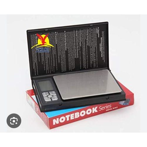 AD Portable Note Book Digital Measuring Scale for Weighing Small objects - Multicolour